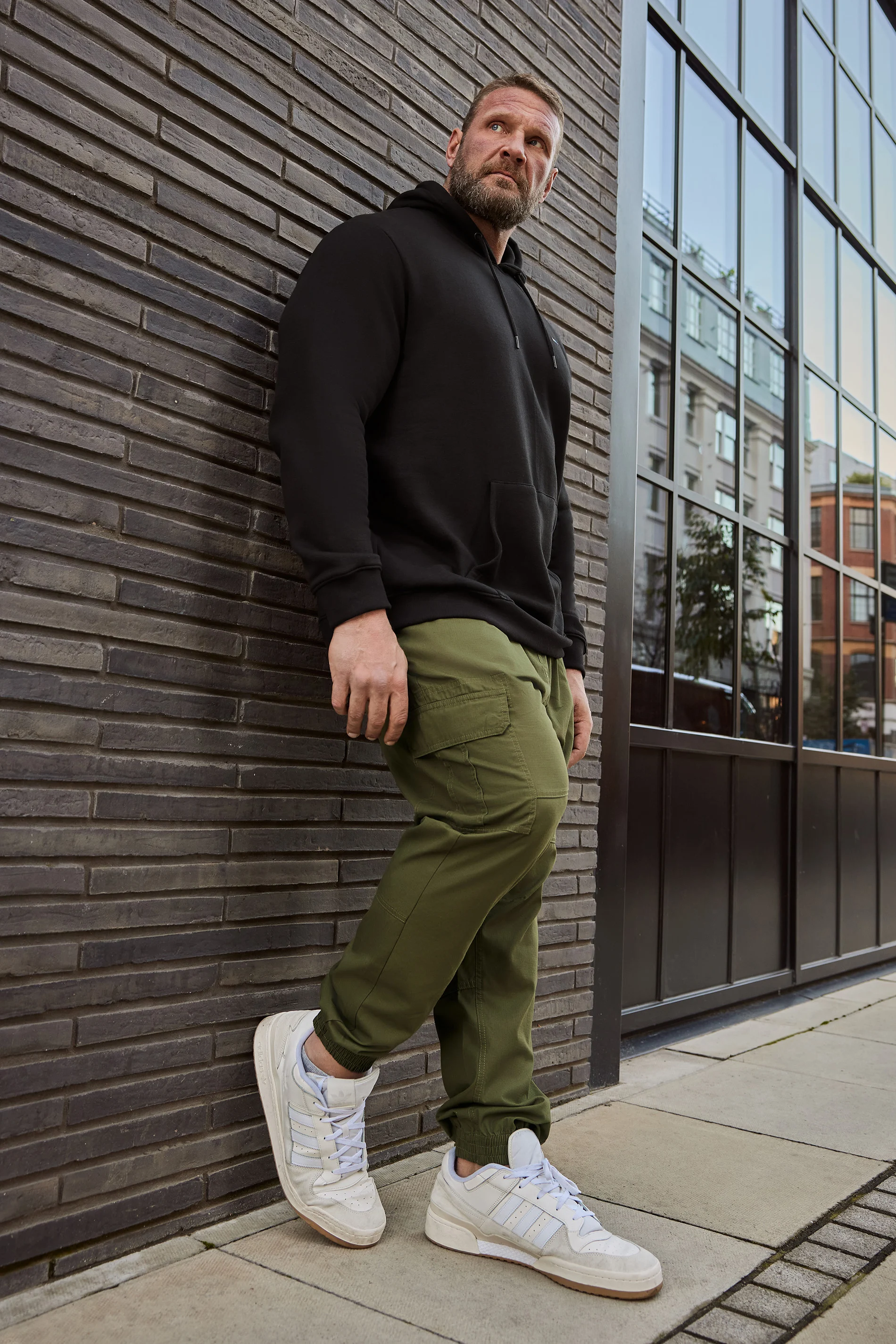 BadRhino BadRhino Big & Tall Khaki Green Ripstop Cargo Trousers