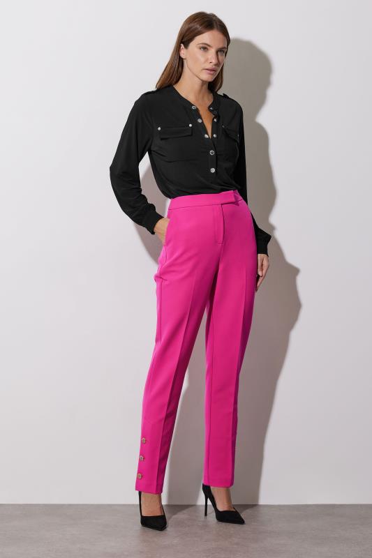 Star by Julien Macdonald STAR Black Military Button Shirt