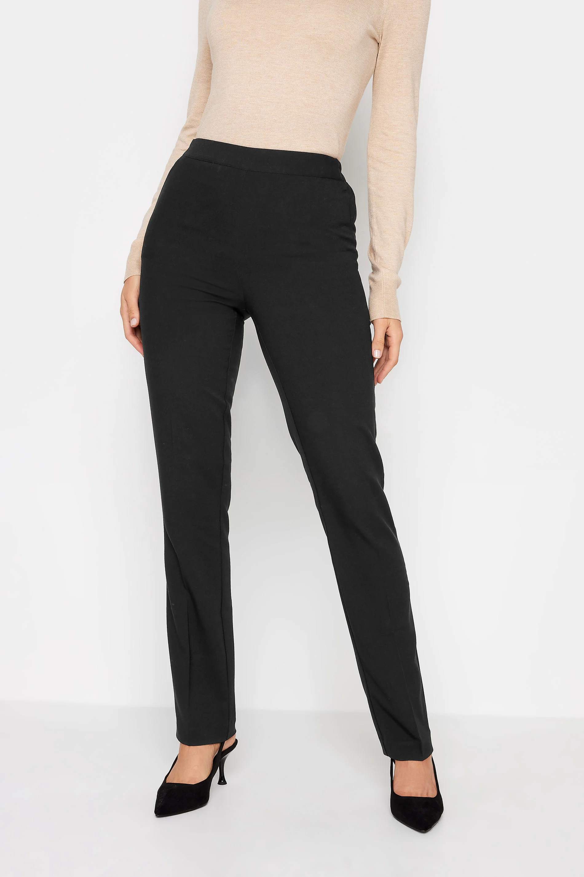 LTS LTS Tall Black Stretch Slim Leg Trousers