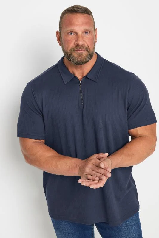 D555 D555 Big & Tall Black Extendable Waist Stretch Chinos