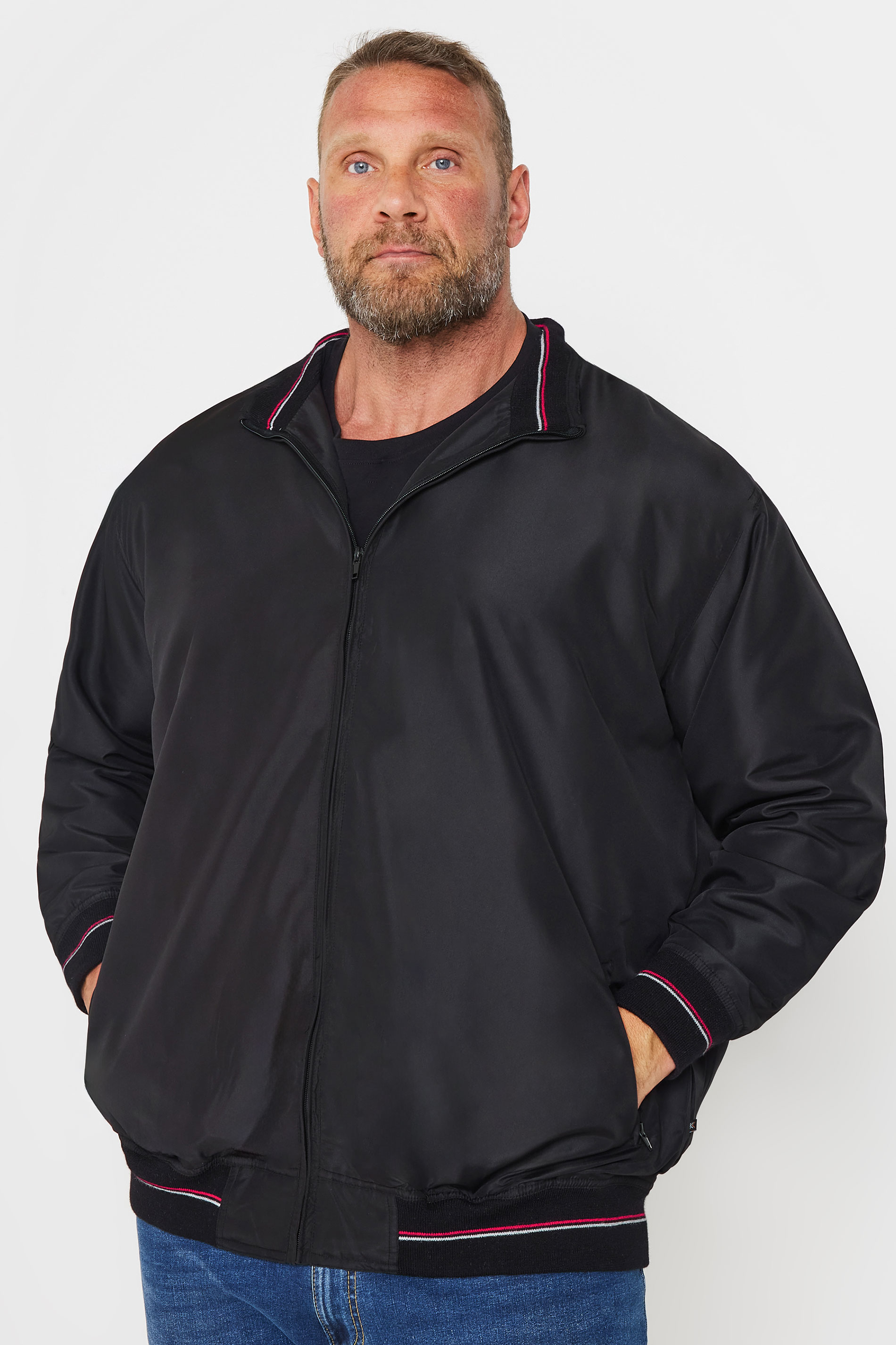 Kam KAM Black Casual Jacket