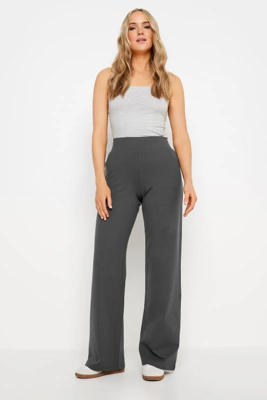 LTS LTS Tall Charcoal Grey Wide Leg Yoga Pants