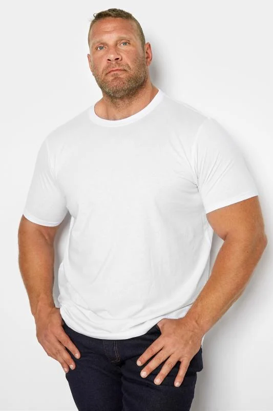 D555 D555 Big & Tall White Core T-Shirt