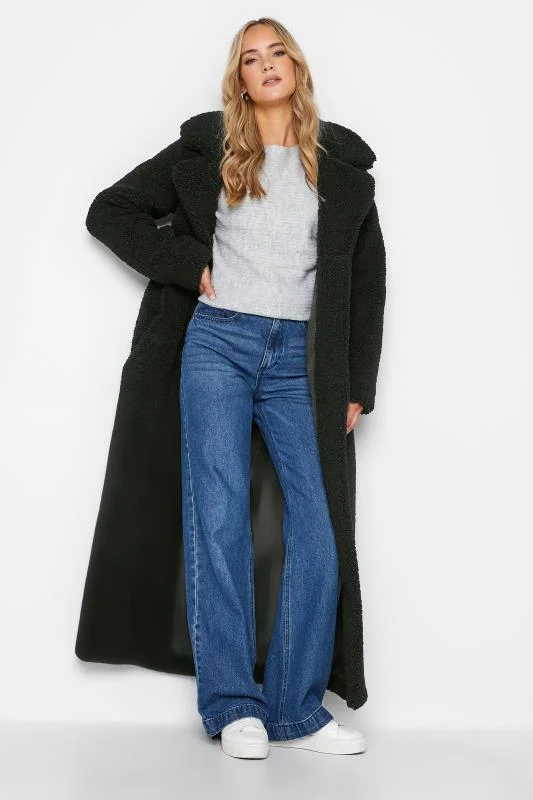 LTS LTS Black Teddy Maxi Coat