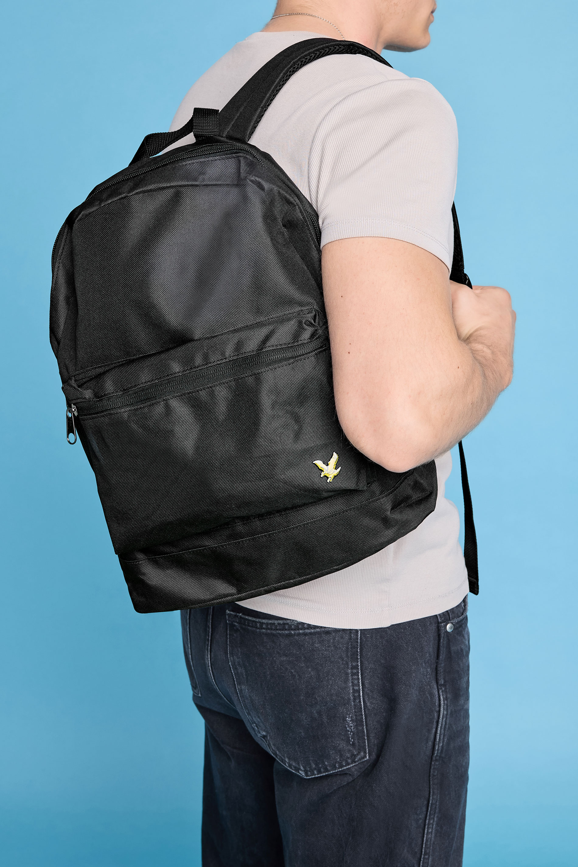 Lyle & Scott LYLE & SCOTT Black Plain Backpack