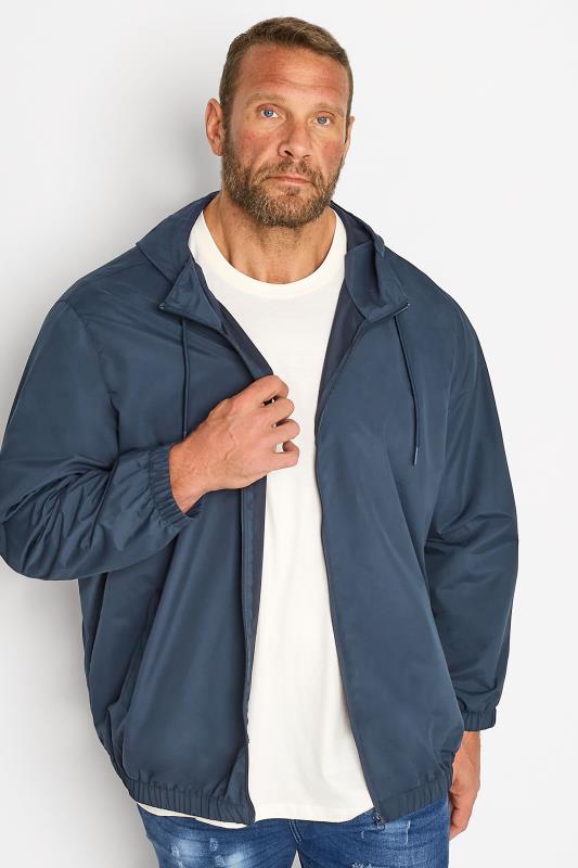 BadRhino BadRhino Big & Tall Navy Blue Lightweight Jacket