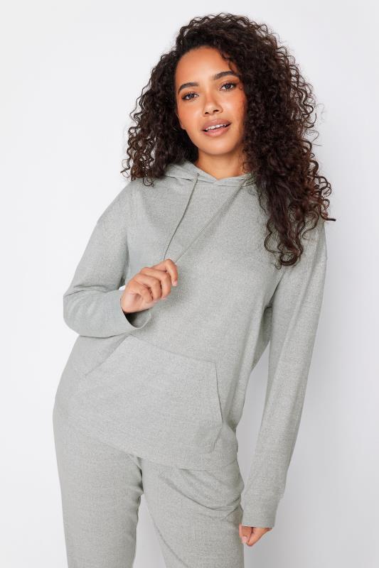 M&Co Womens M&Co Grey Marl Soft Touch Lounge Joggers