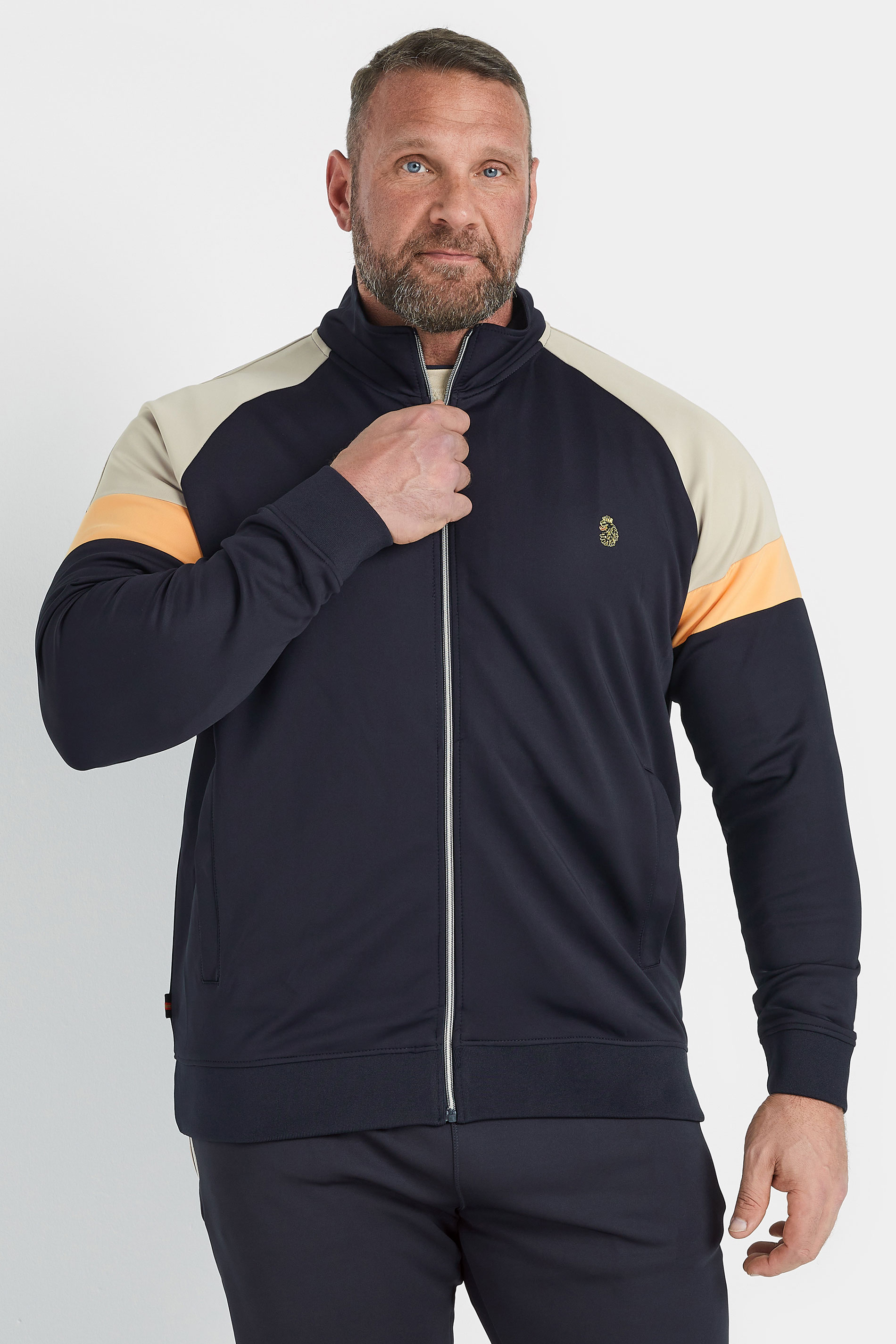 Luke 1977 LUKE 1977 Big & Tall Navy Blue Track Jacket
