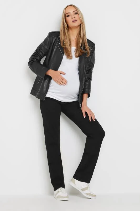 LTS LTS Maternity Tall Black Lift & Shape Slim Leg Jeans