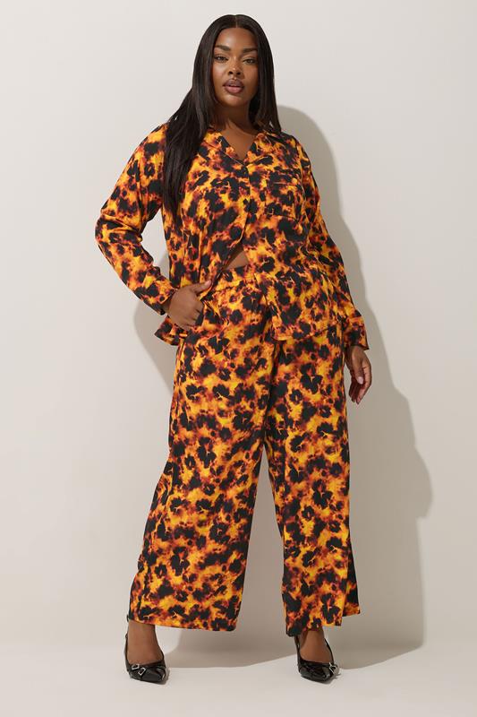 Limited Collection LIMITED COLLECTION Curve Orange Tortoise Shell Shirt