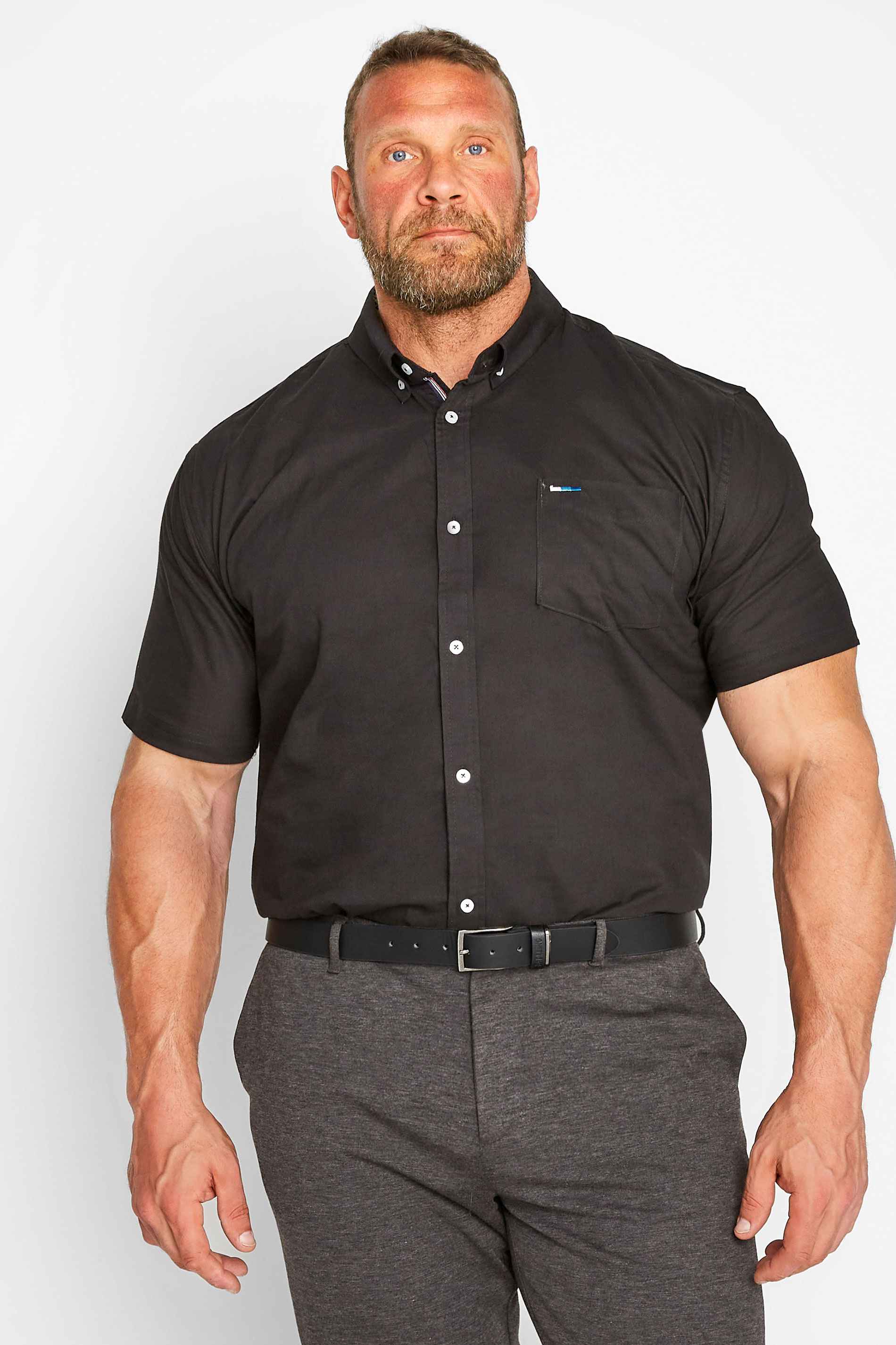 BadRhino BadRhino Black & Silver Bonded Leather Belt
