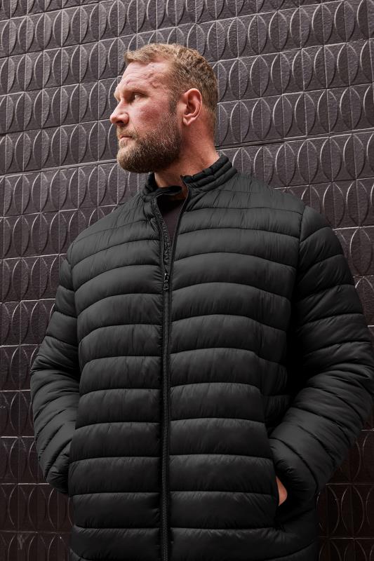 BadRhino BadRhino Big & Tall Black Water Resistant Puffer Jacket