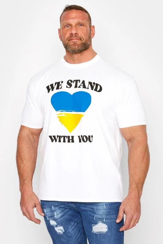Yours YOURS Ukraine Crisis 100% Donation 'We Stand With You' T-Shirt