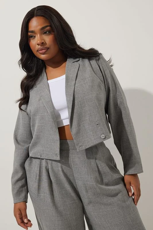 Limited Collection LIMITED COLLECTION Curve Grey Wide Leg Trousers