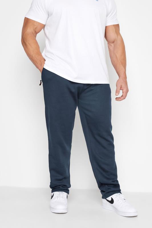 D555 D555 Big & Tall Rockford Navy Blue Albert Joggers