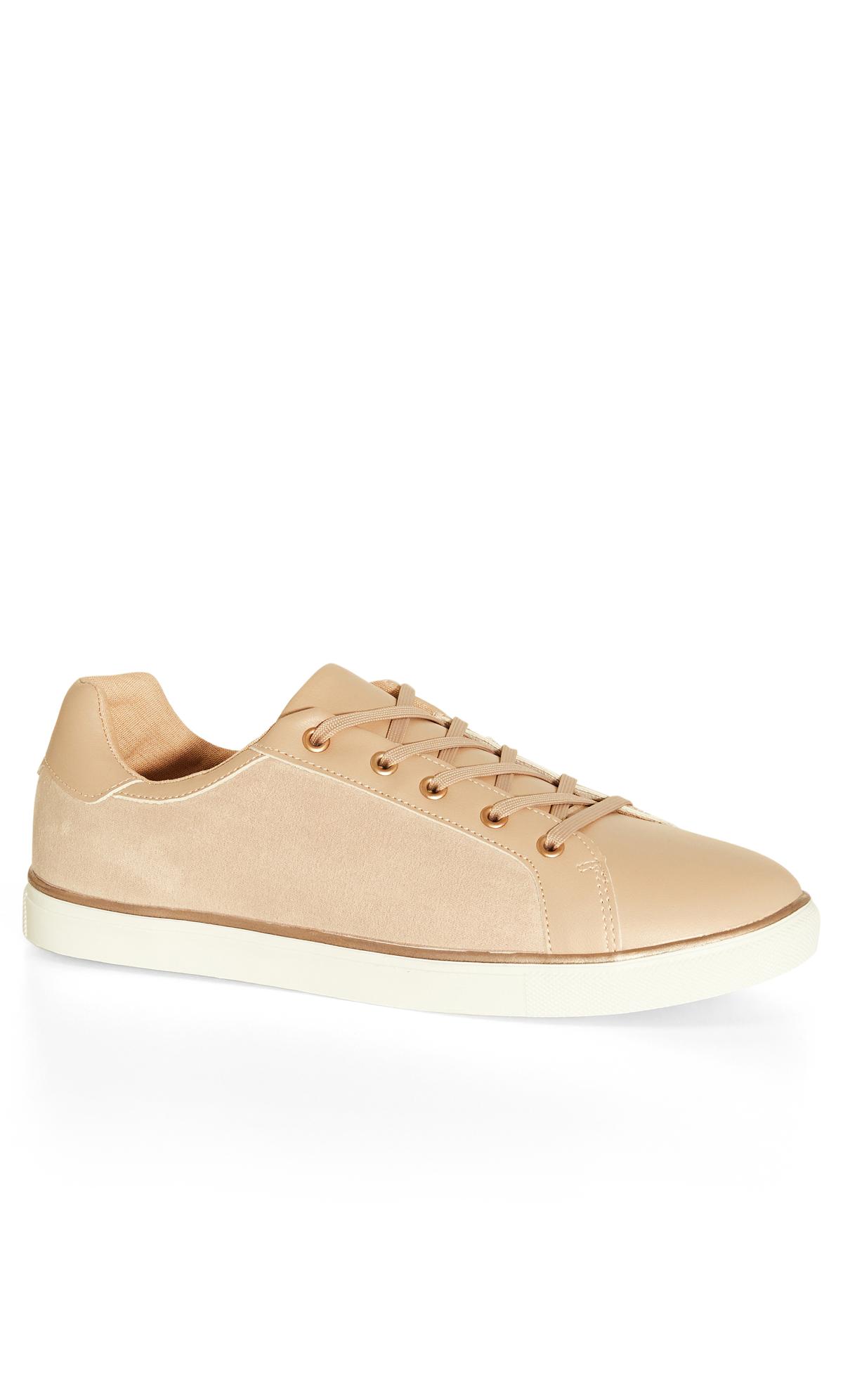 Evans Evans Pink WIDE FIT Spencer Trainer