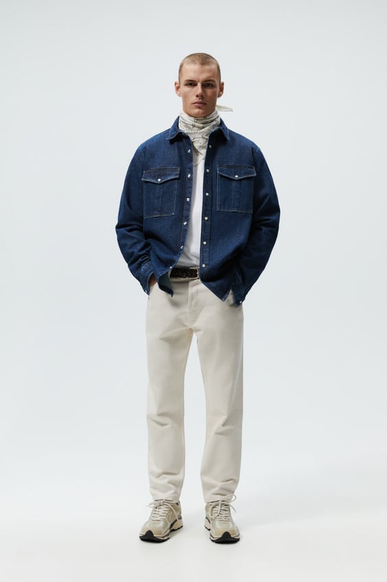 TAPERED FIT JEANS