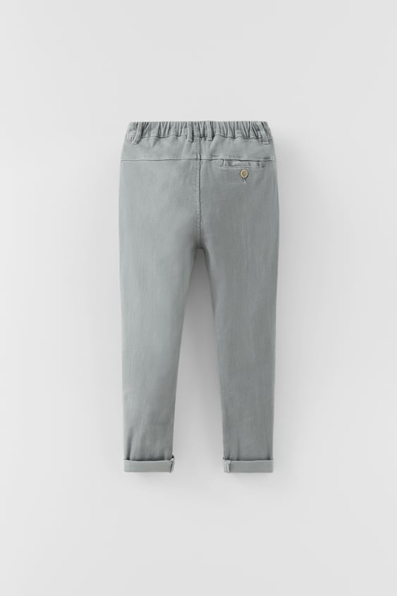 STRETCH PANTS WITH DARTS