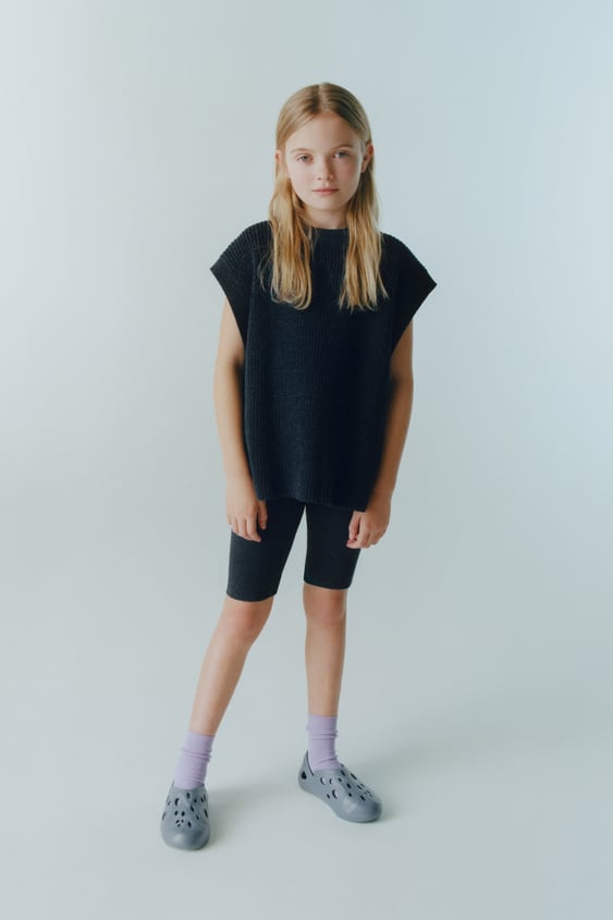 KNIT BIKE SHORTS