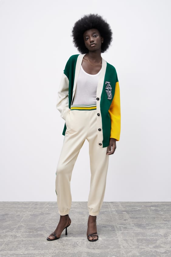 STRIPED JOGGING PANTS