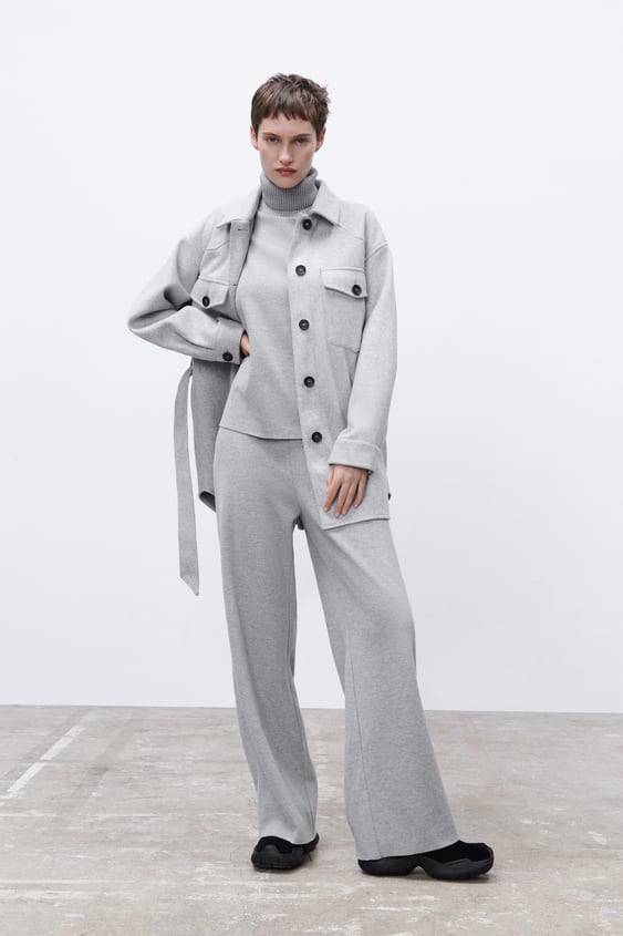 SOFT BELTED OVERSHIRT