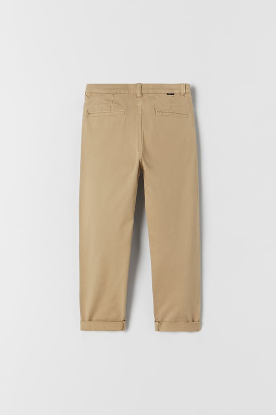 BASIC CHINO PANTS