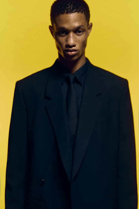 DOUBLE BREASTED SUIT JACKET