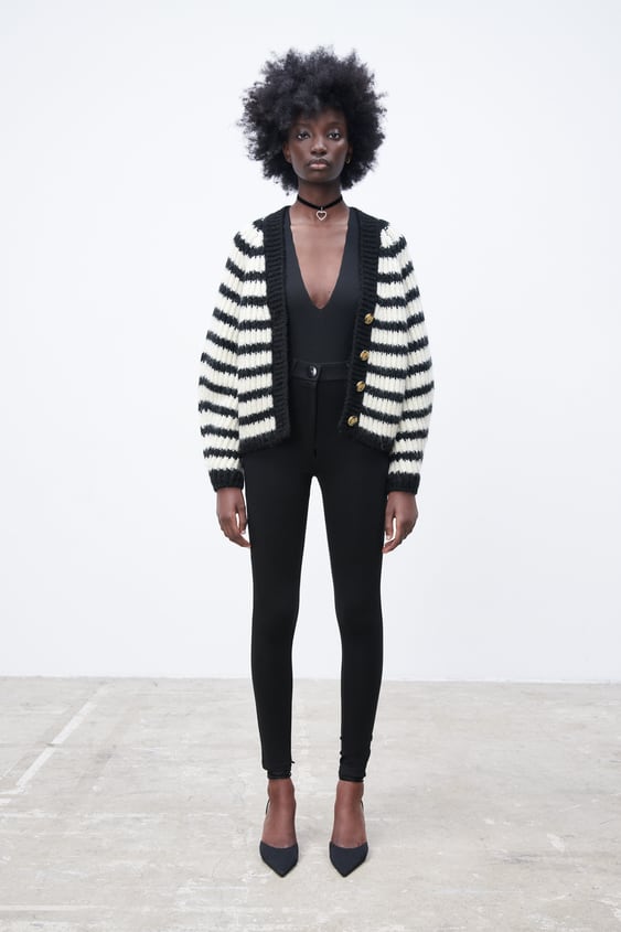 BUTTONED LEGGINGS