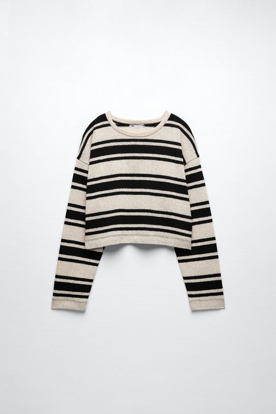 CROPPED RUSTIC SWEATER
