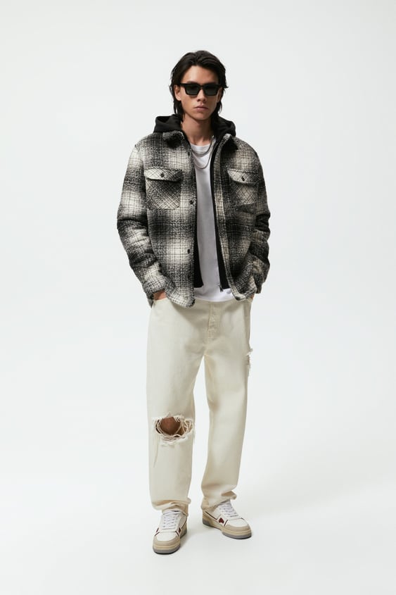 COMBINATION FLANNEL OVERSHIRT