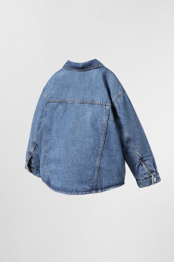 PADDED DENIM JACKET