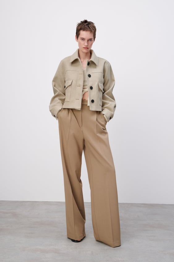 CROPPED SOFT OVERSHIRT