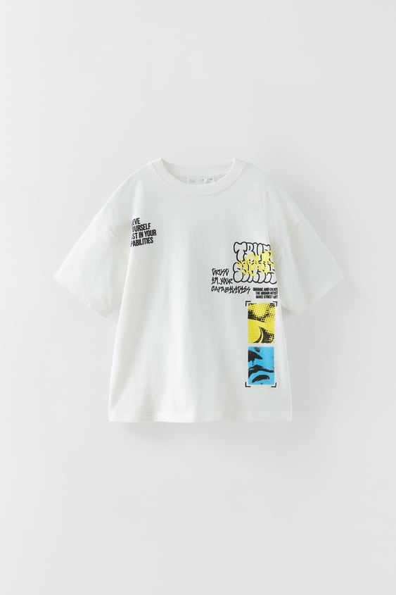 EMBOSSED GRAFFITI SHIRT