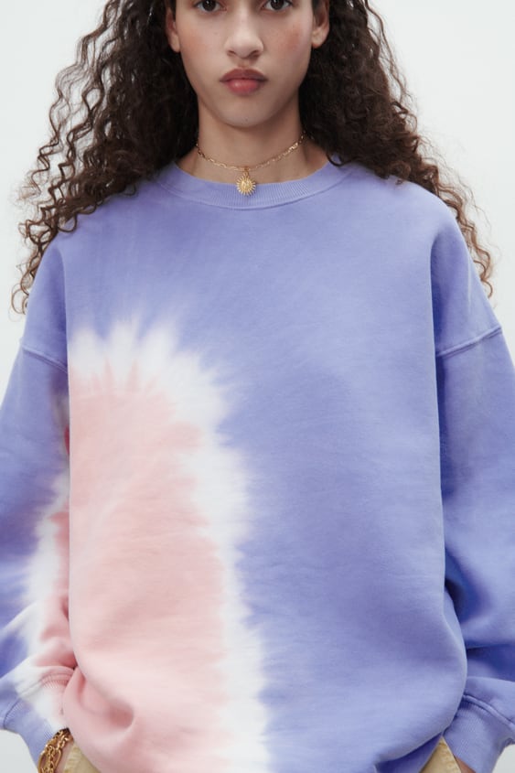 OVERSIZED TIE DYE SWEATSHIRT