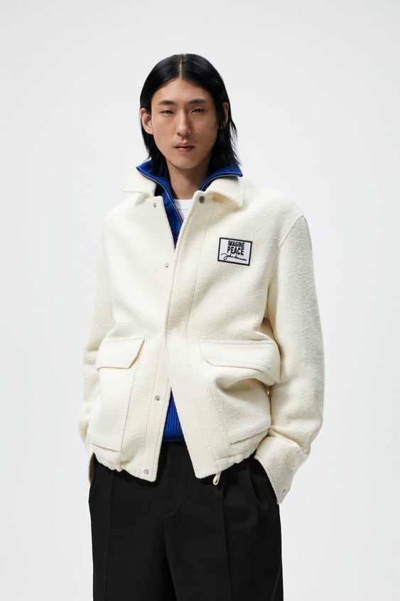JOHN LENNON YOKO ONO LENNON EMBROIDERED JACKET