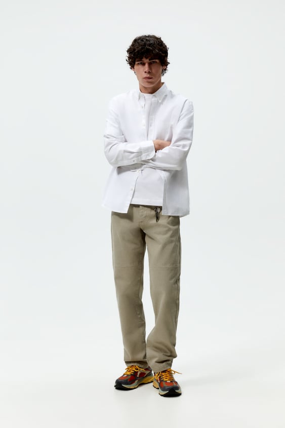 STRAIGHT FIT PANTS
