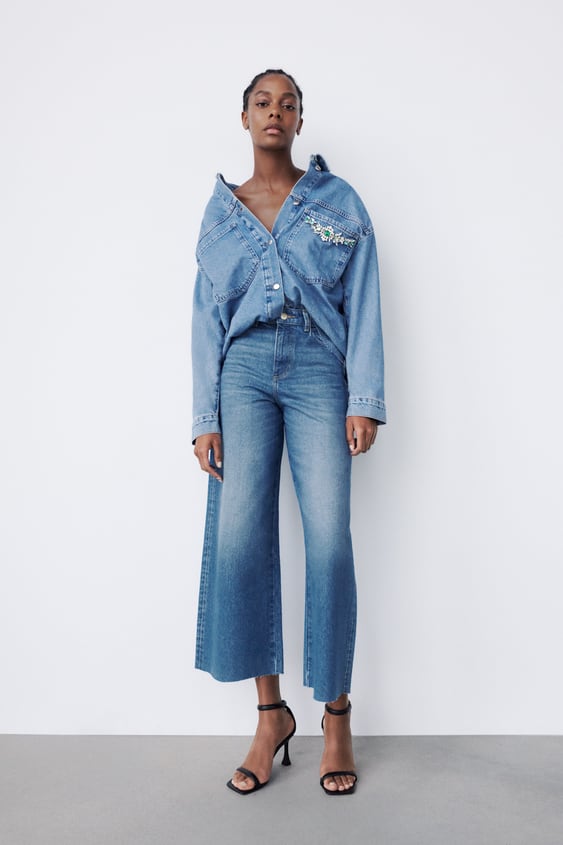 Z1975 CULOTTE JEANS