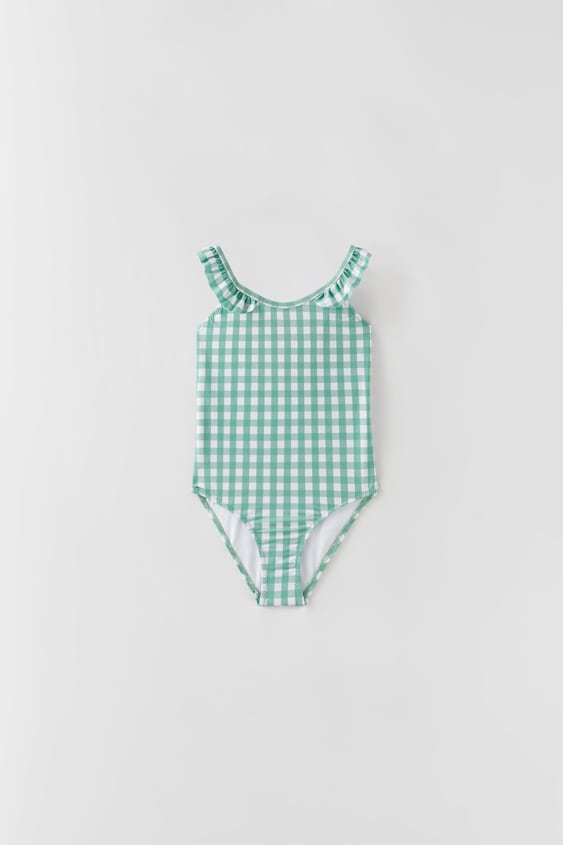 KIDS/ GINGHAM SWIMSUIT