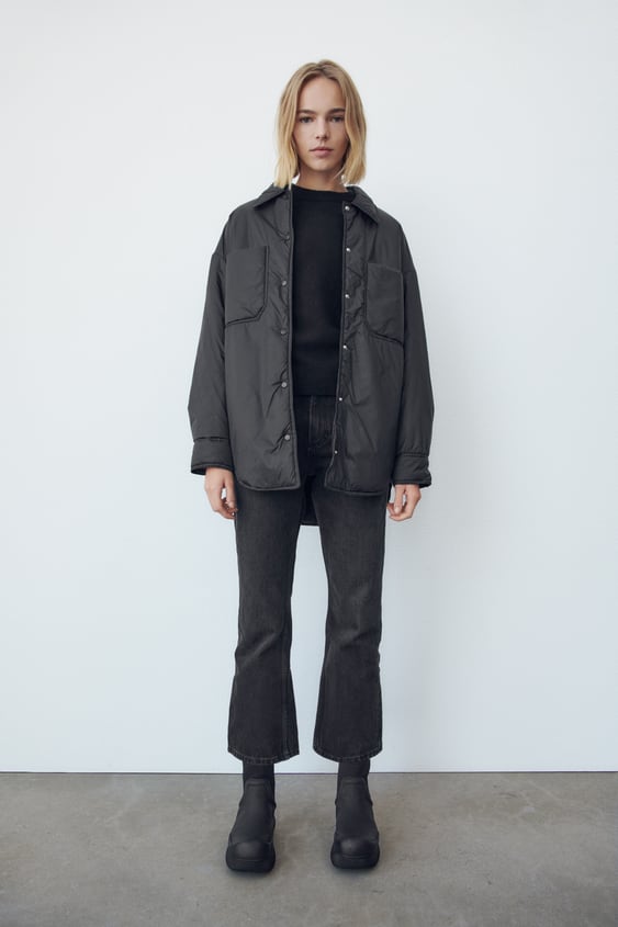 WATER REPELLENT QUILTED OVERSHIRT