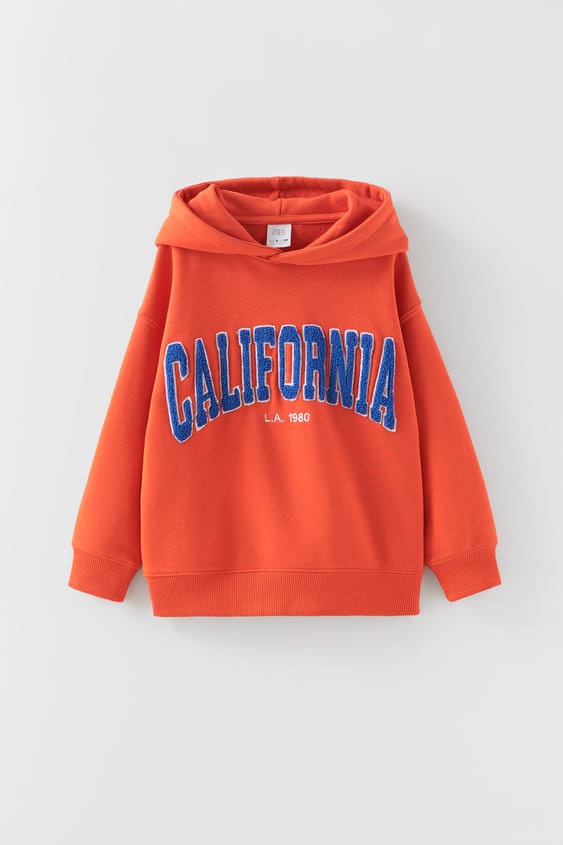 EMBOSSED CALIFORNIA SWEATSHIRT