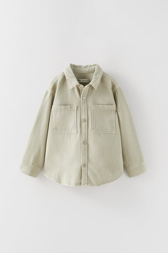 DENIM OVERSHIRT