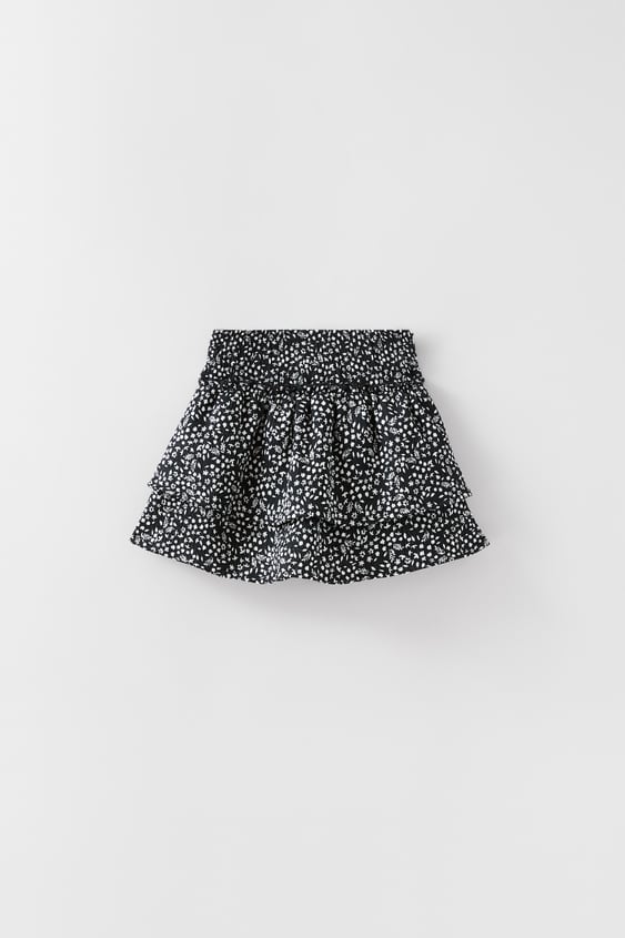 FLORAL SKORT