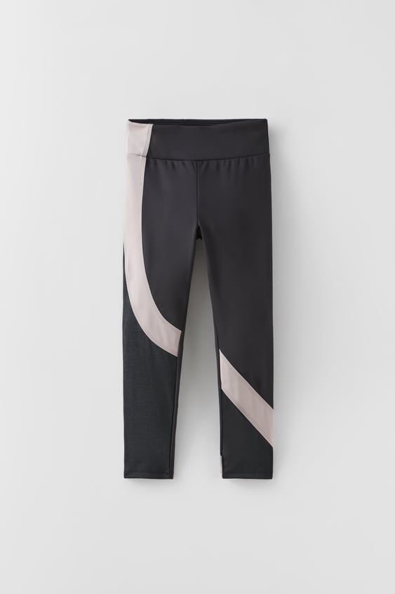 ATHLETIC LEGGINGS WITH STRIPES