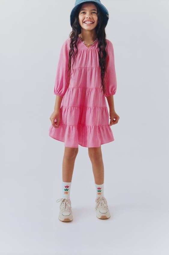 PLEATED DRESS