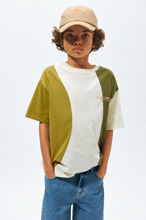 COLOR BLOCK T-SHIRT