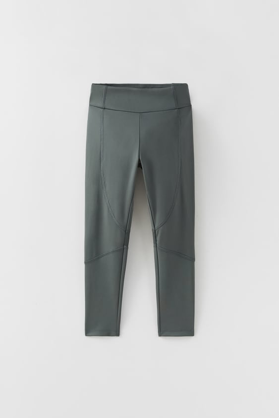ATHLETIC OVERLOCK LEGGINGS