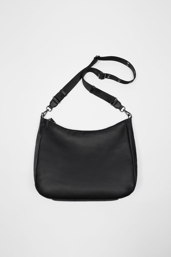 EYELET STRAP CROSSBODY BAG