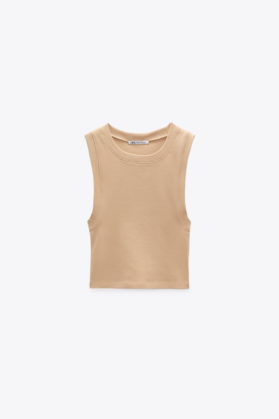 RIBBED T-SHIRT