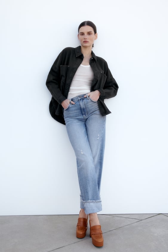 POCKET DENIM OVERSHIRT