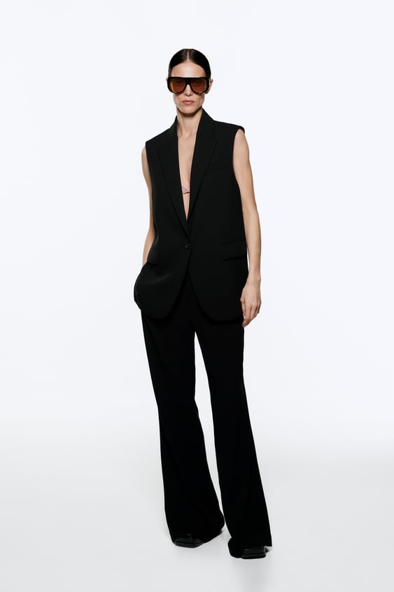LAPEL COLLAR VEST